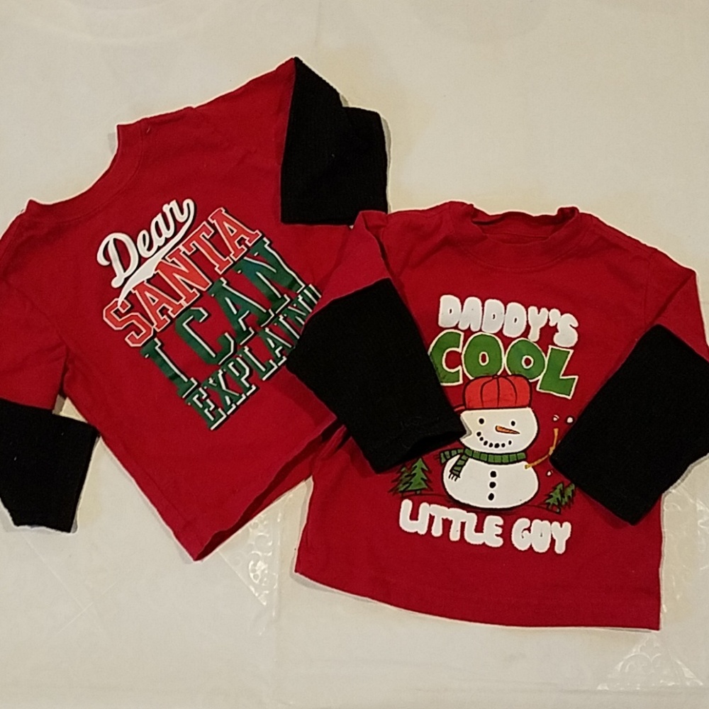 12mo Christmas shirts